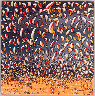 Desert Seeds — Painting by Peter Cosgrave