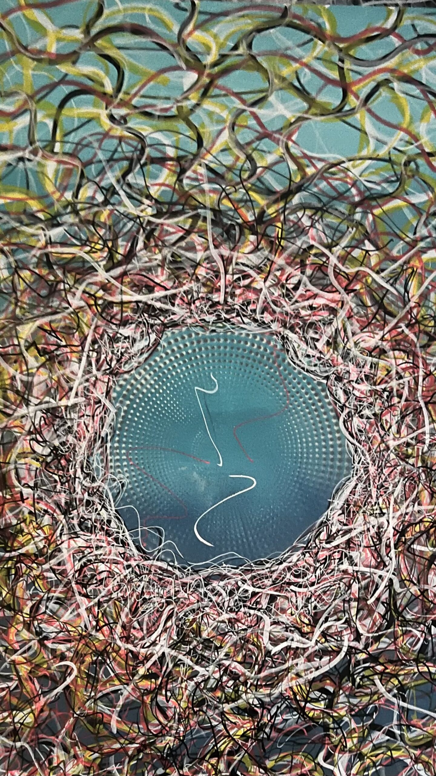 INTRUSIVE — Painting by Peter Cosgrave