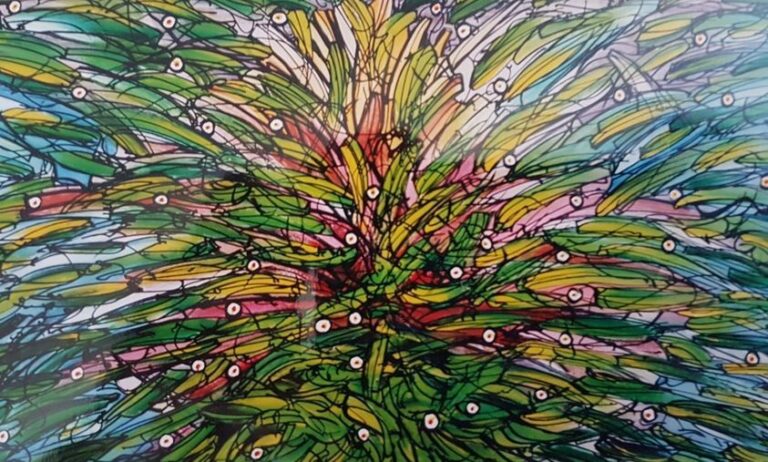Occupying Seeds — Painting by Peter Cosgrave