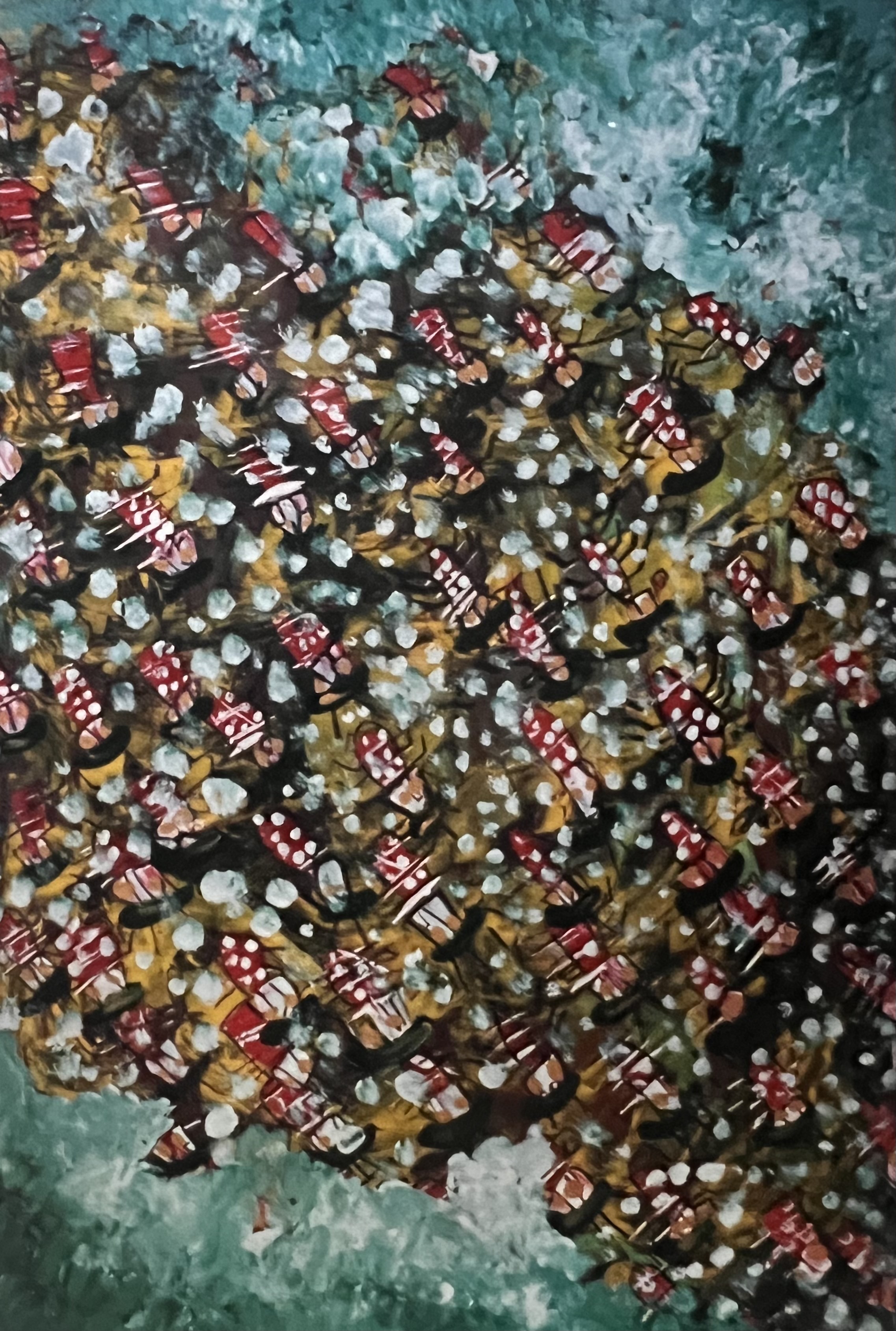 RED SEA — Painting by Peter Cosgrave