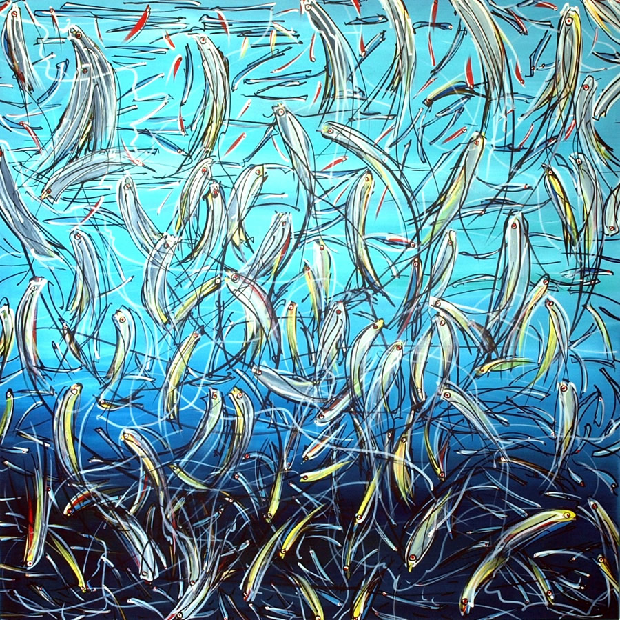 Reef 2 — Painting by Peter Cosgrave