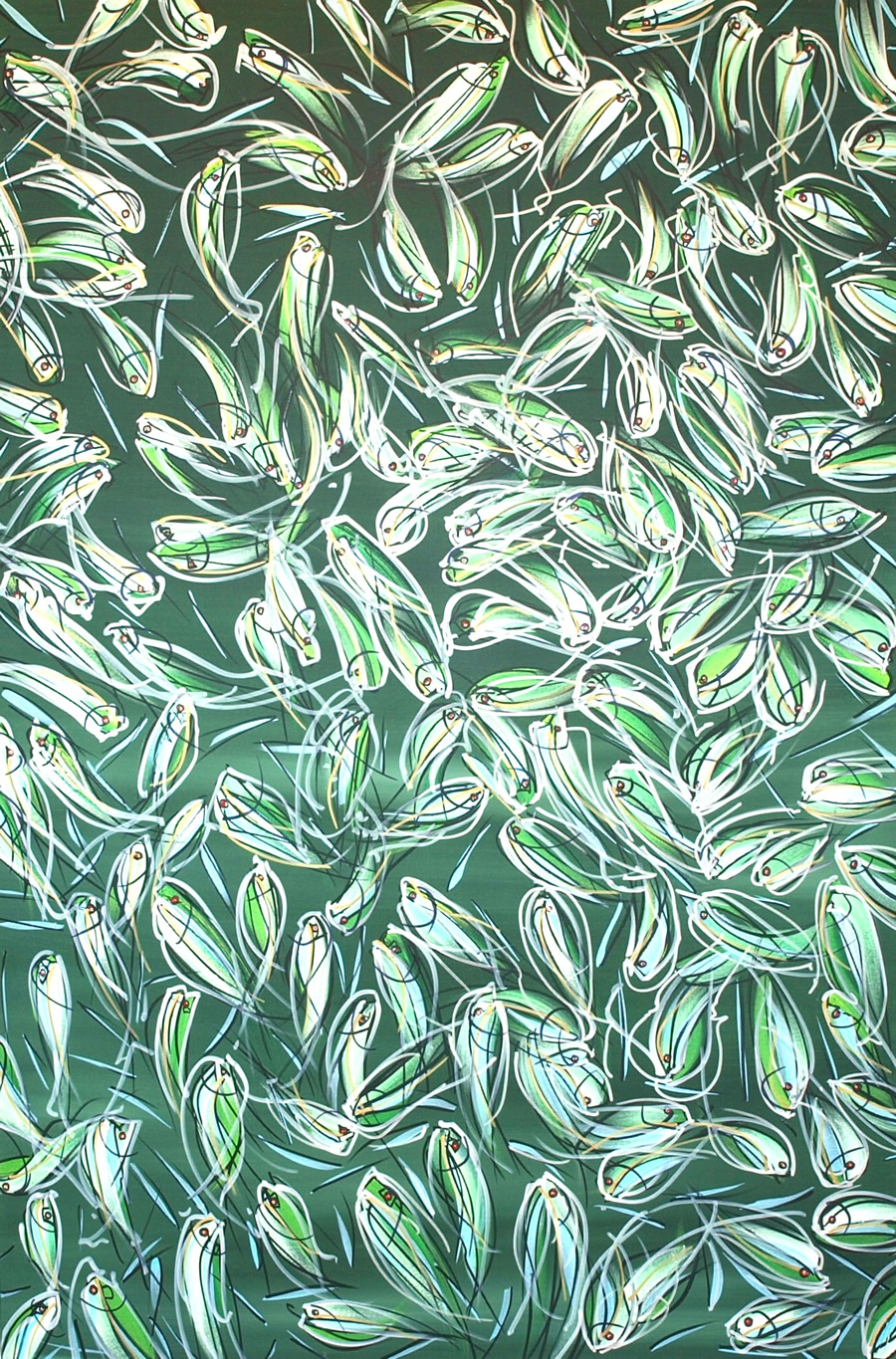 Reef 3 — Painting by Peter Cosgrave