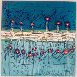 Sawfish Dream — Painting by Peter Cosgrave